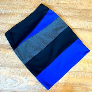 Ponte color block pencil skirt 10